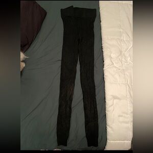 Black Sweater Leggings